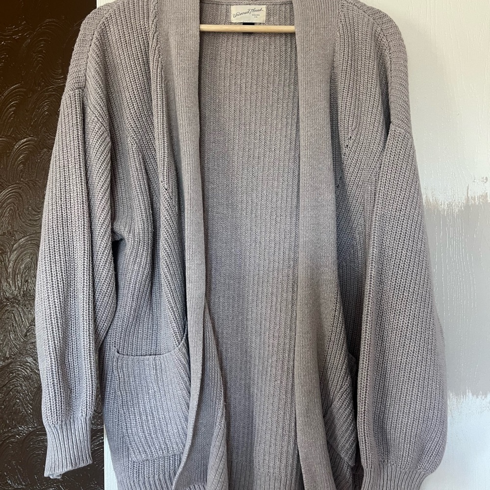 Universal Thread Gray Women's Cardigan